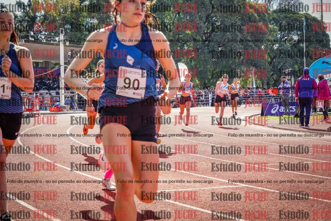 Fotos de los 800 m llanos de mujeres - heptatlón 7