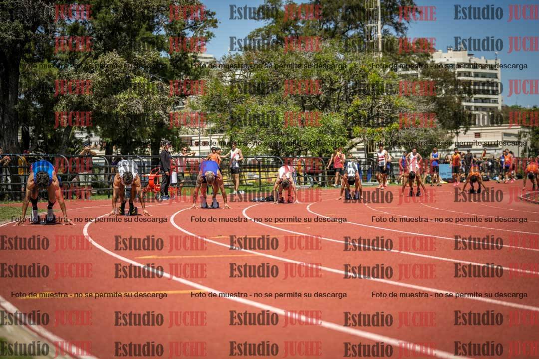Fotos de los 200 m llanos de varones