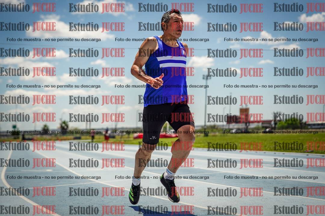 Fotos de los 100 m llanos de varones
