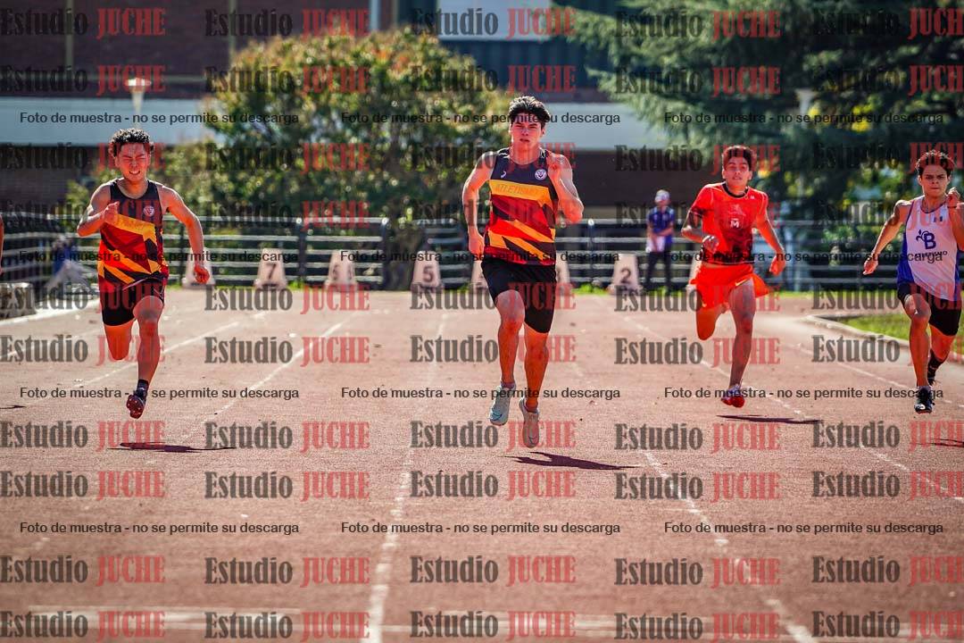 Fotos de los 200 m llanos de varones