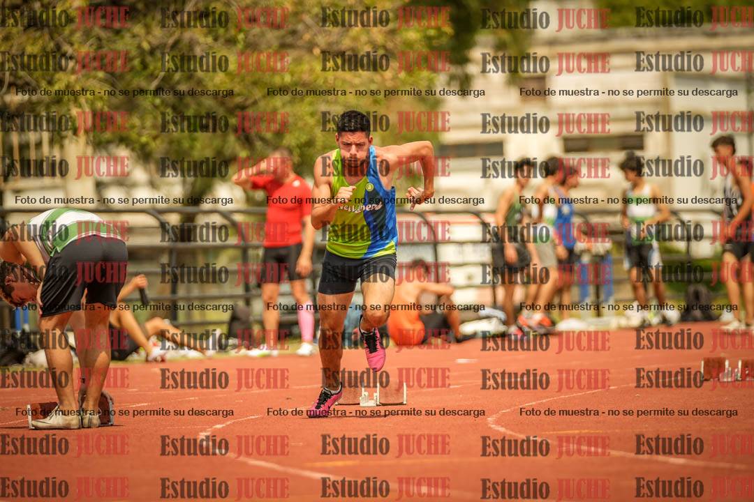 Fotos de los 200 m llanos de varones