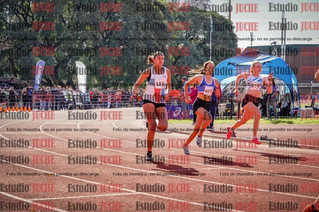Fotos de los 800 m llanos de mujeres - heptatlón 7