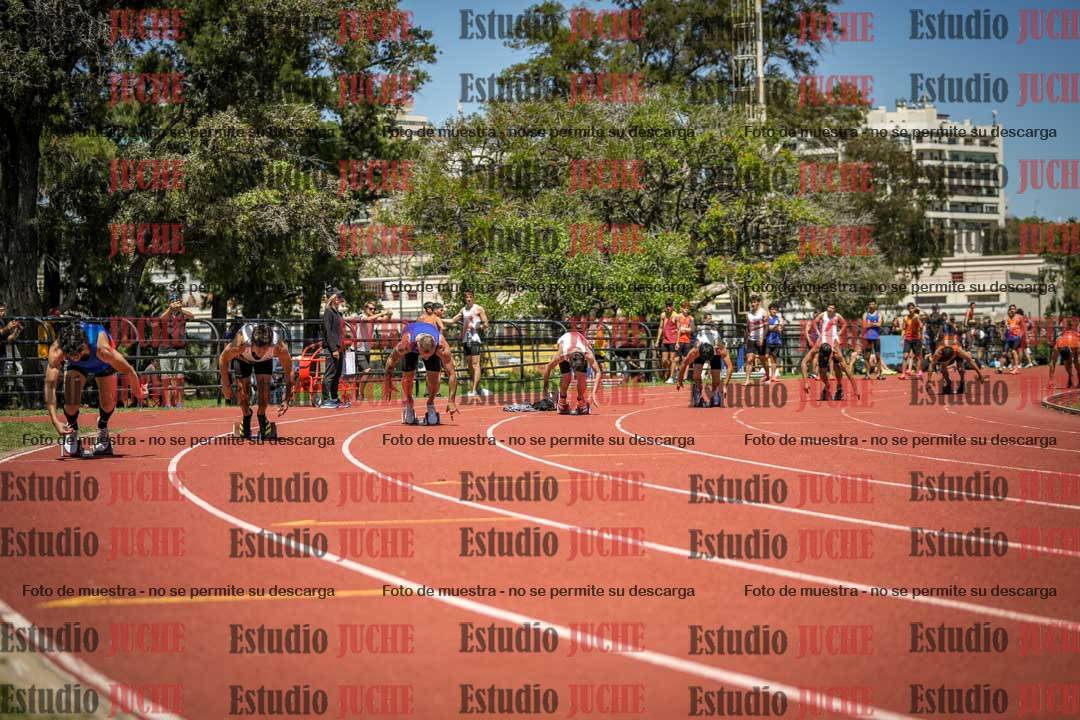 Fotos de los 200 m llanos de varones