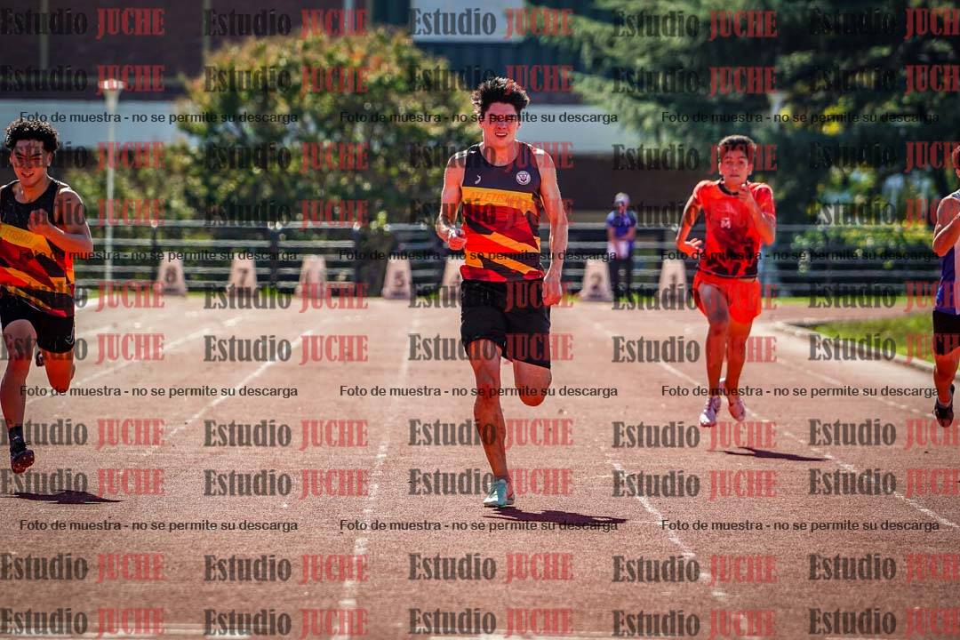 Fotos de los 200 m llanos de varones