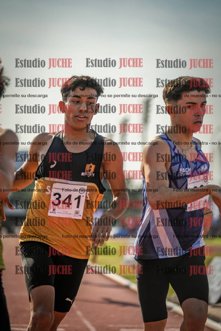 Fotos de los 800 m llanos de varones