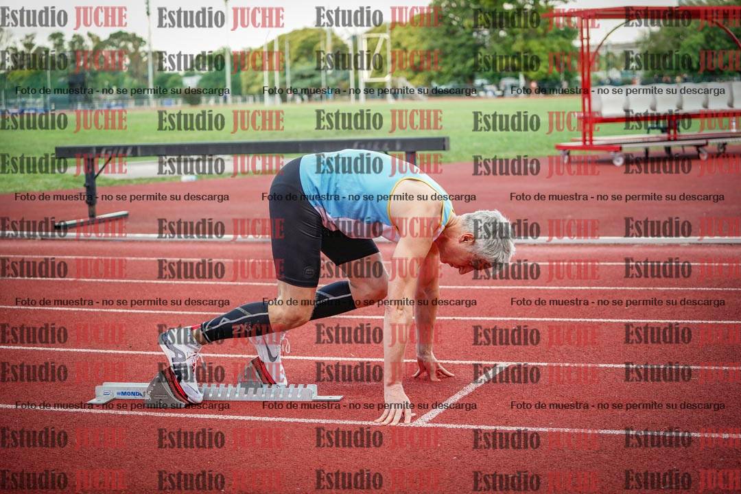 Fotos de los 400 m llanos de varones