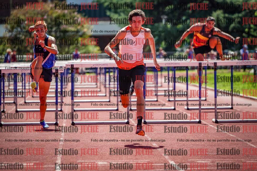 Fotos de los 110 m con vallas de varones