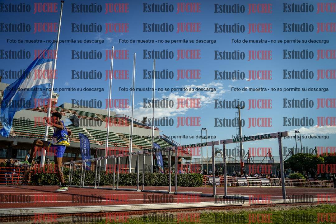 Fotos de los 400 m con vallas de varones