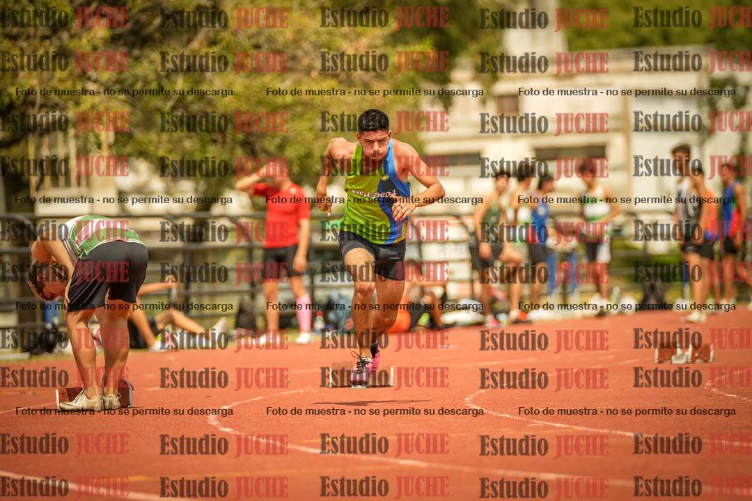 Fotos de los 200 m llanos de varones