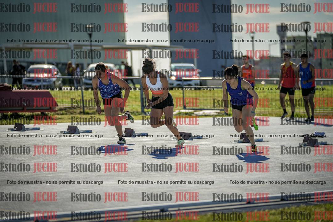 Fotos de los 100 m llanos de mujeres