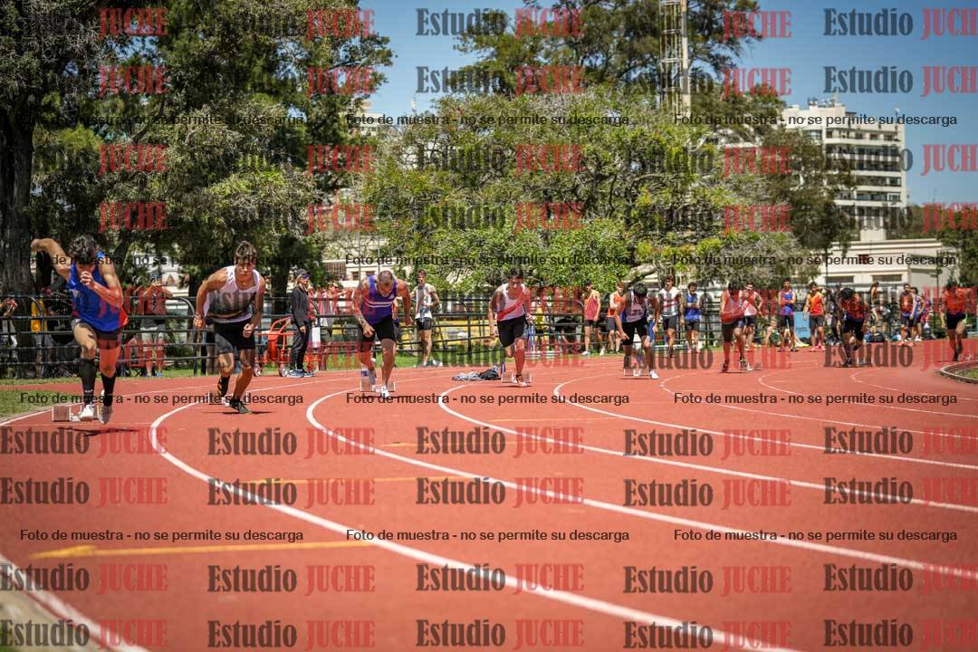Fotos de los 200 m llanos de varones