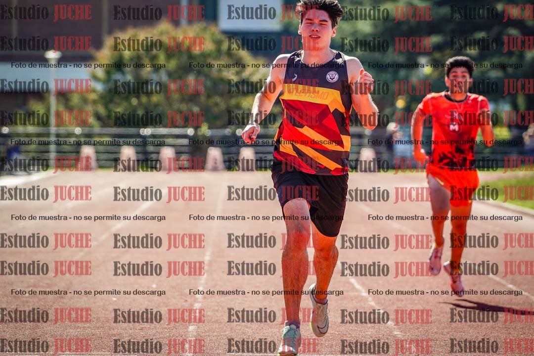 Fotos de los 200 m llanos de varones