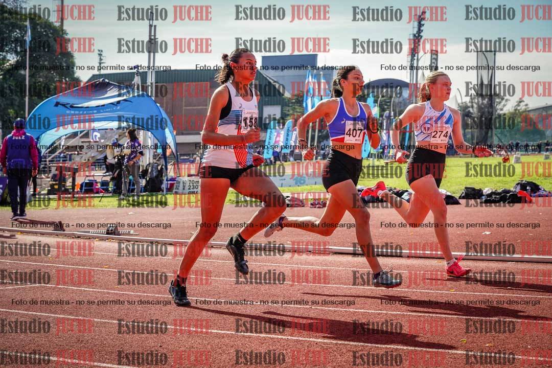 Fotos de los 800 m llanos de mujeres - heptatlón 7
