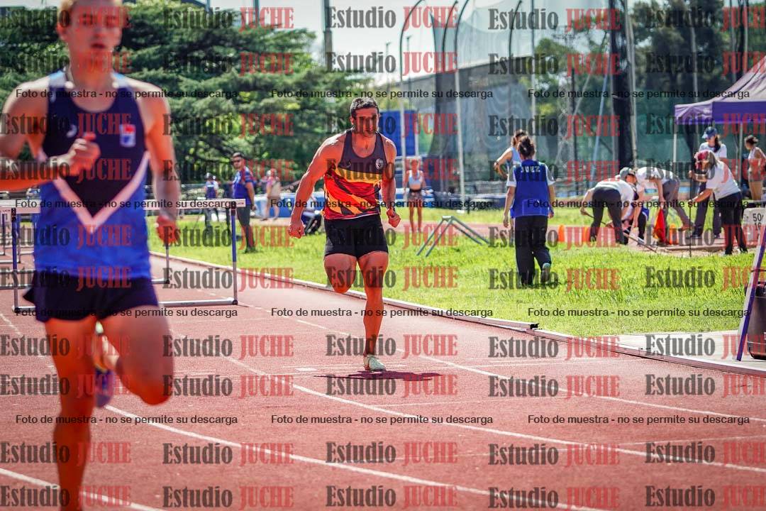 Fotos de los 110 m con vallas de varones