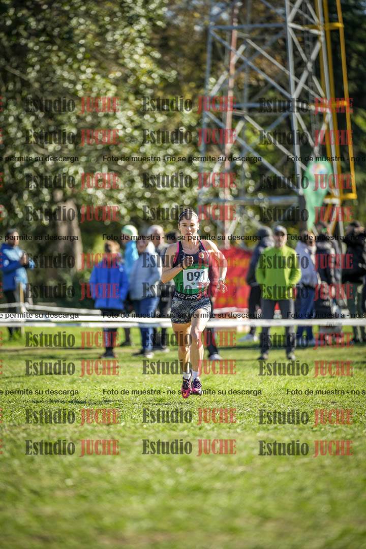 Fotos de la llegada del cross de 6000 m