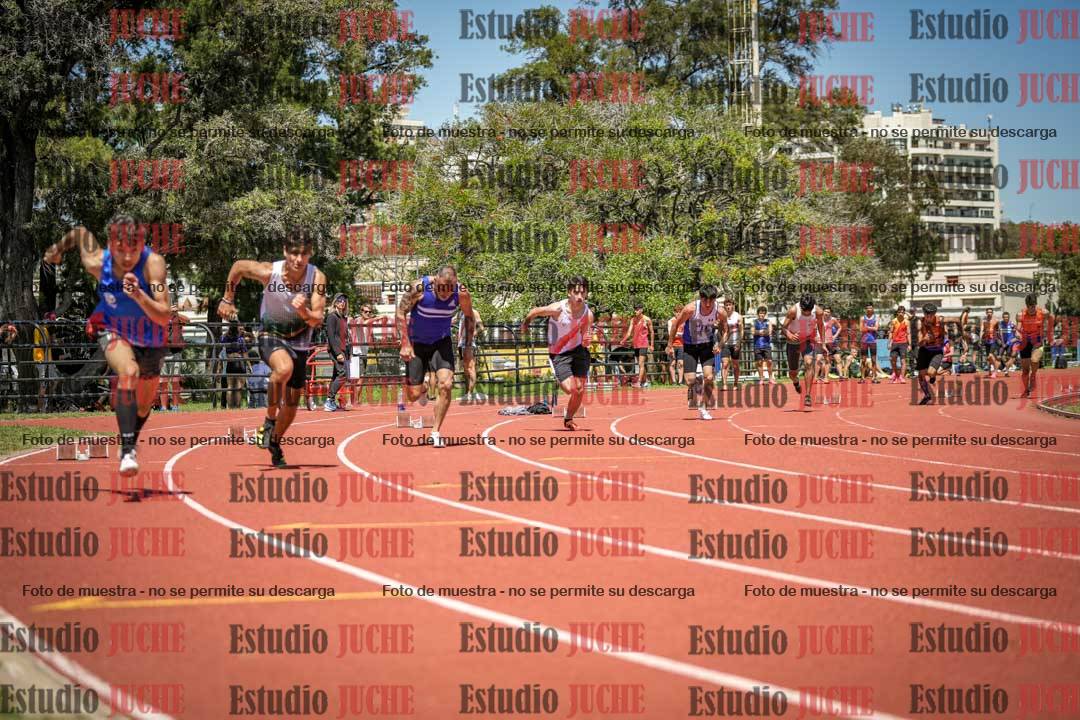 Fotos de los 200 m llanos de varones