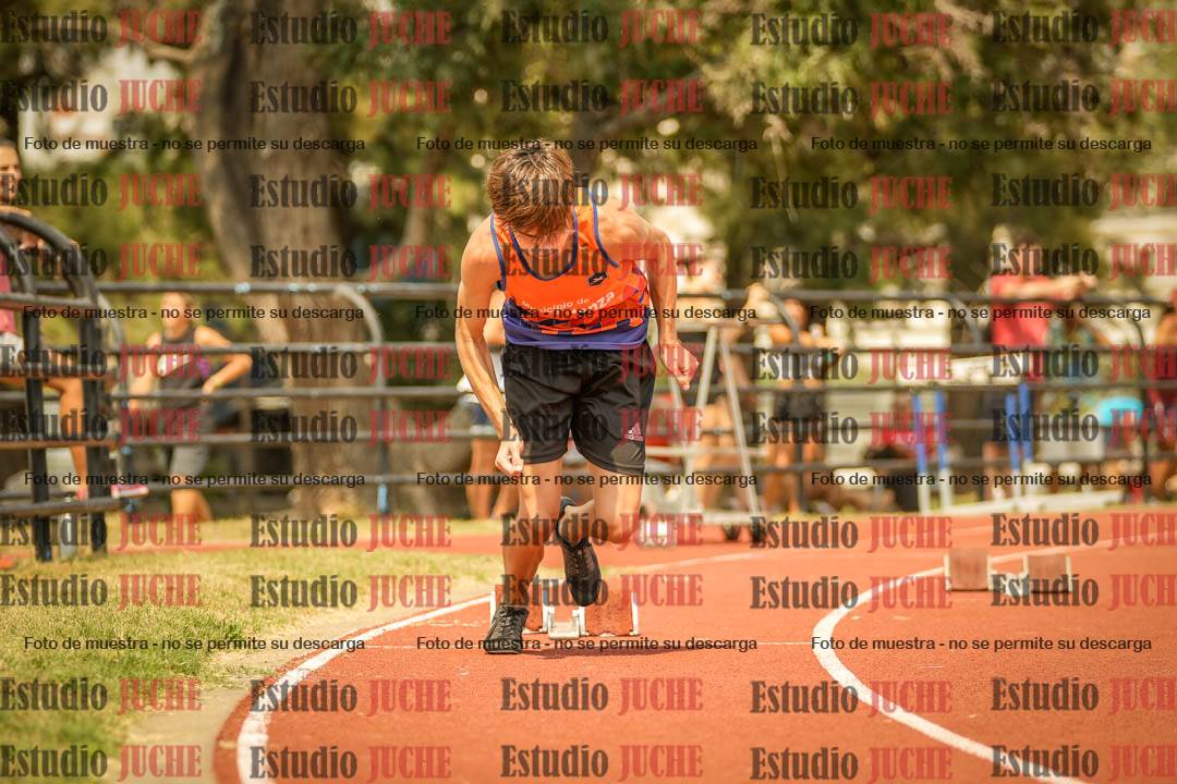 Fotos de los 200 m llanos de varones