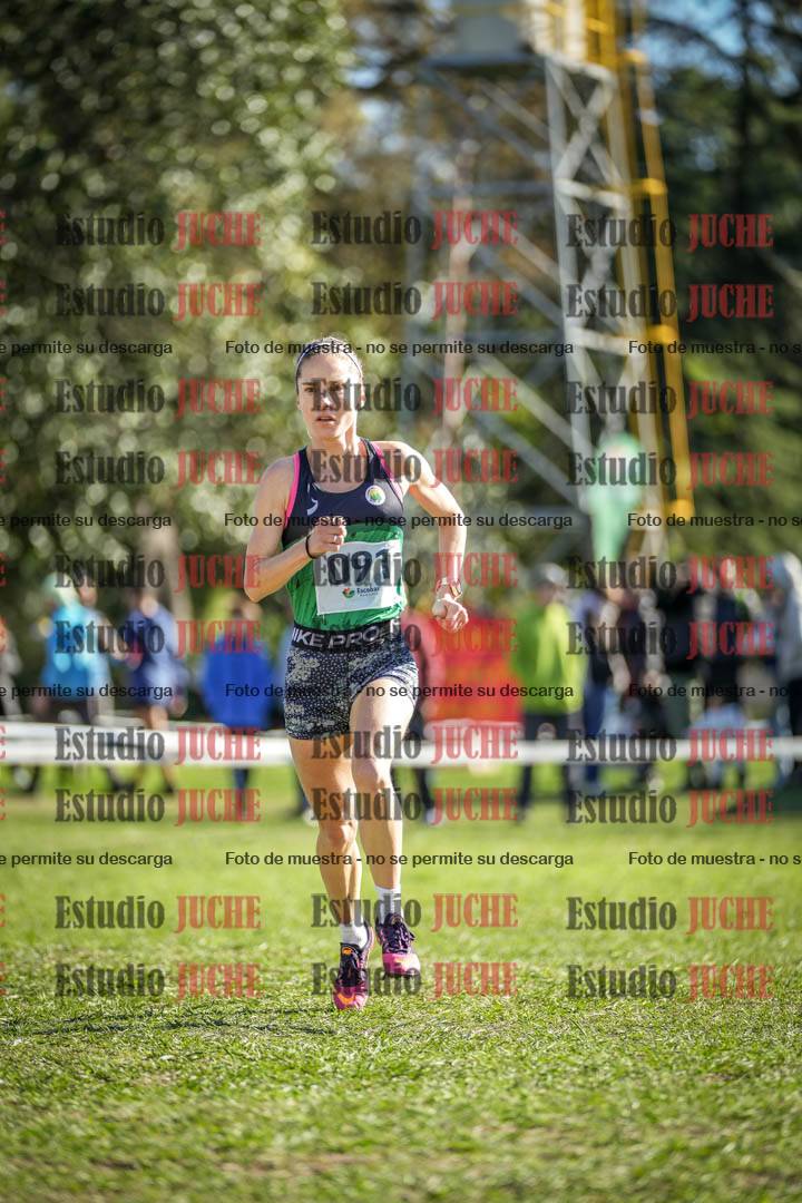 Fotos de la llegada del cross de 6000 m