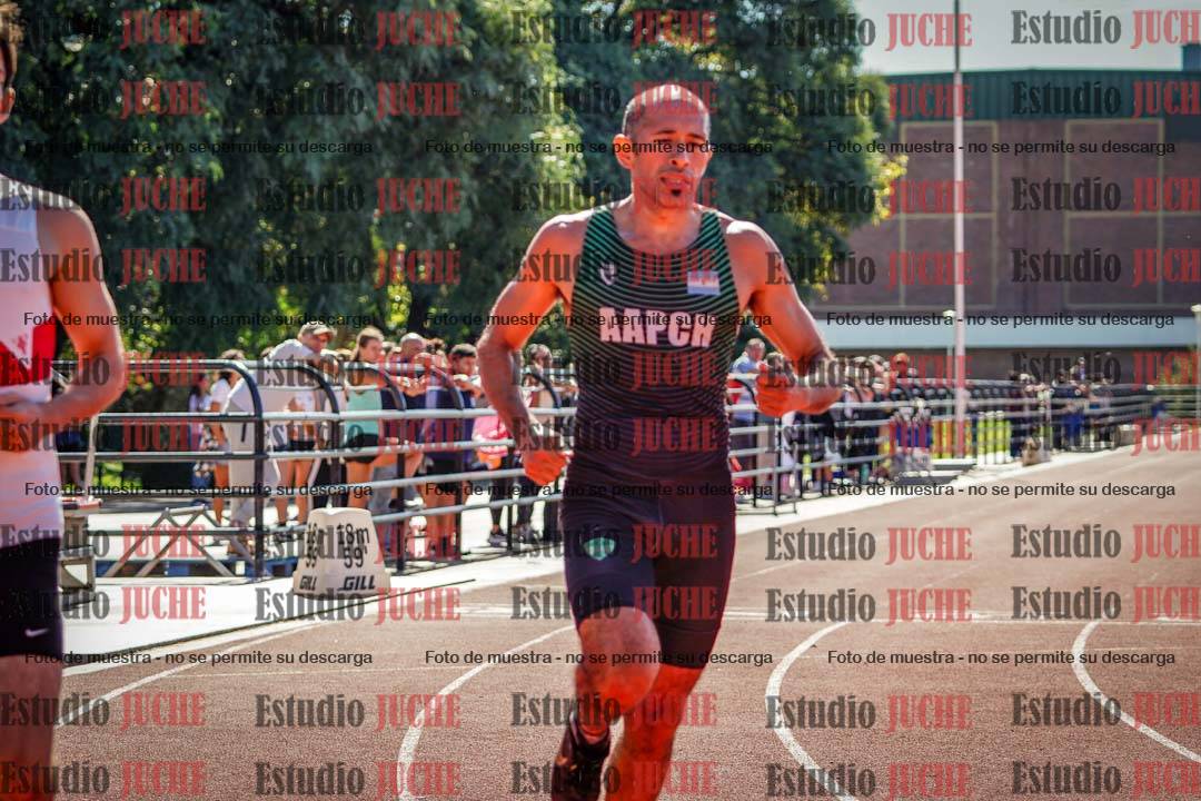 Fotos de los 200 m llanos de varones