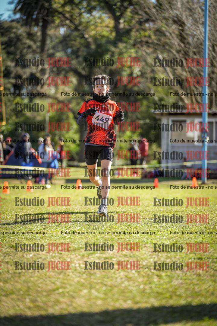 Fotos de la llegada del cross de 2000 m