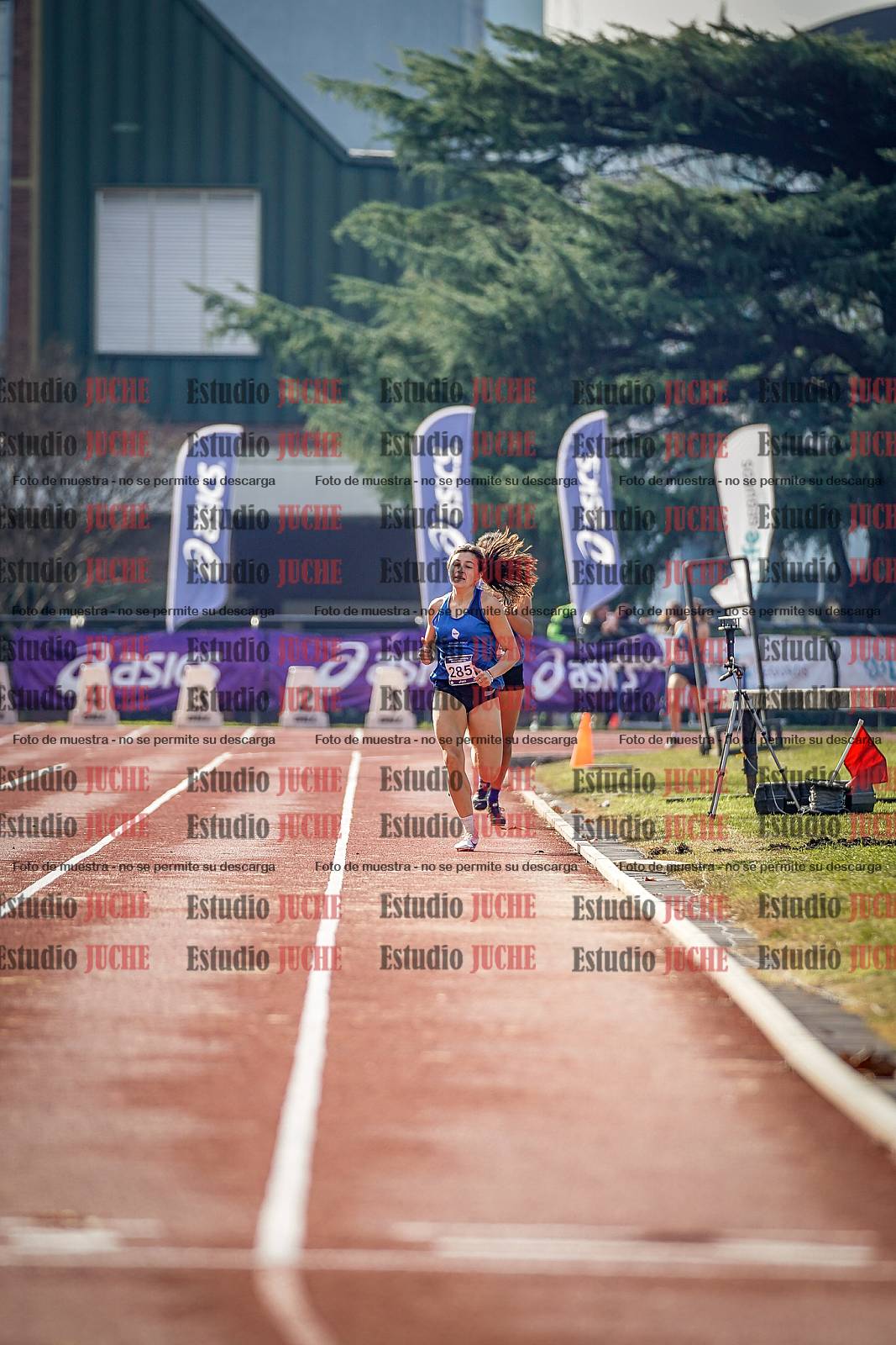 Fotos de los 800 m de mujeres - heptatlón 7