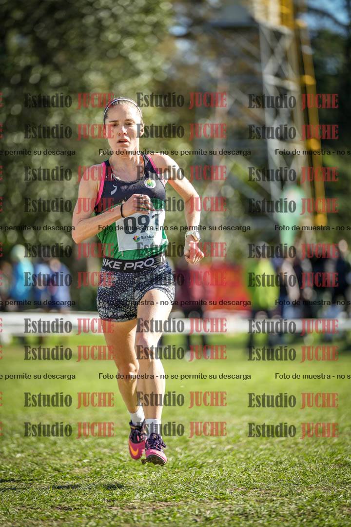 Fotos de la llegada del cross de 6000 m