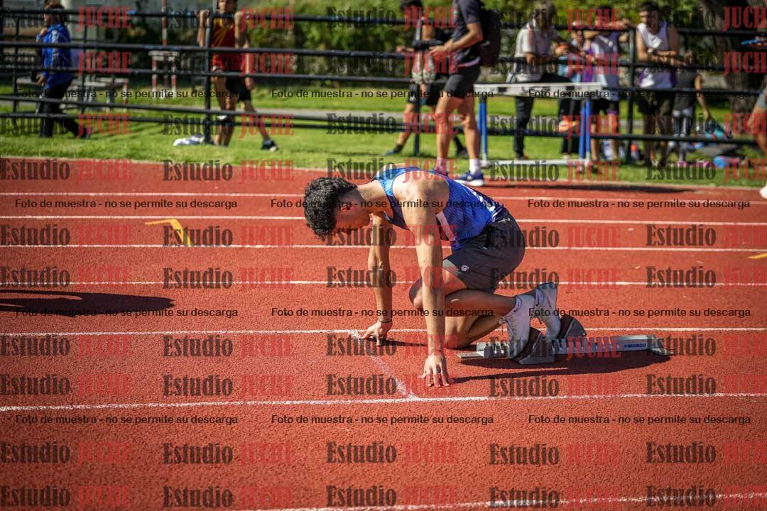Fotos de los 200 m llanos de varones