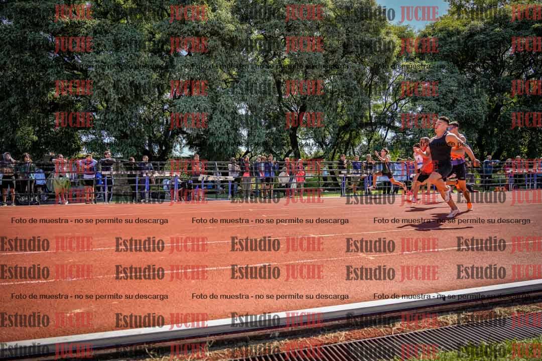 Fotos de los 100 m de varones