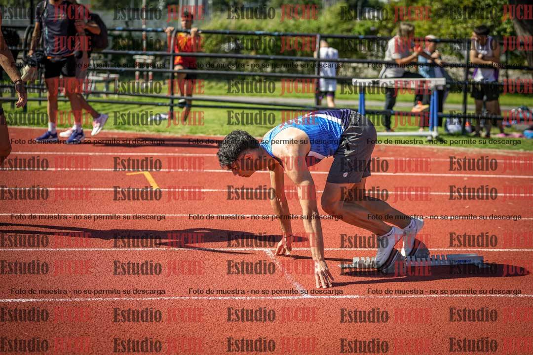 Fotos de los 200 m llanos de varones