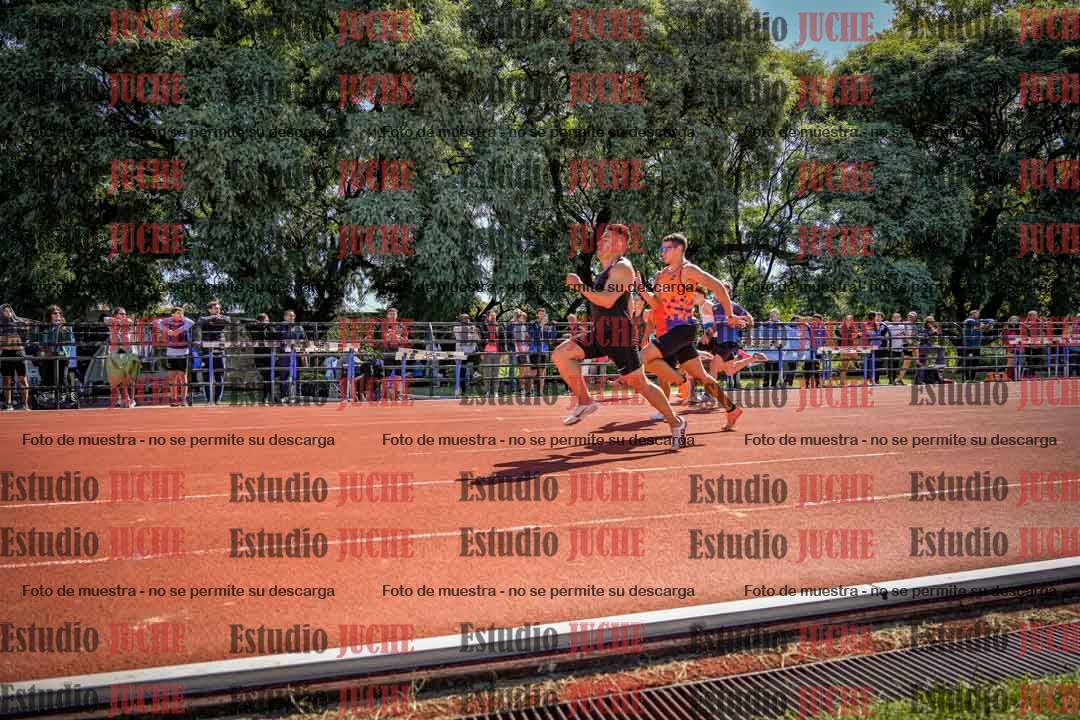 Fotos de los 100 m de varones