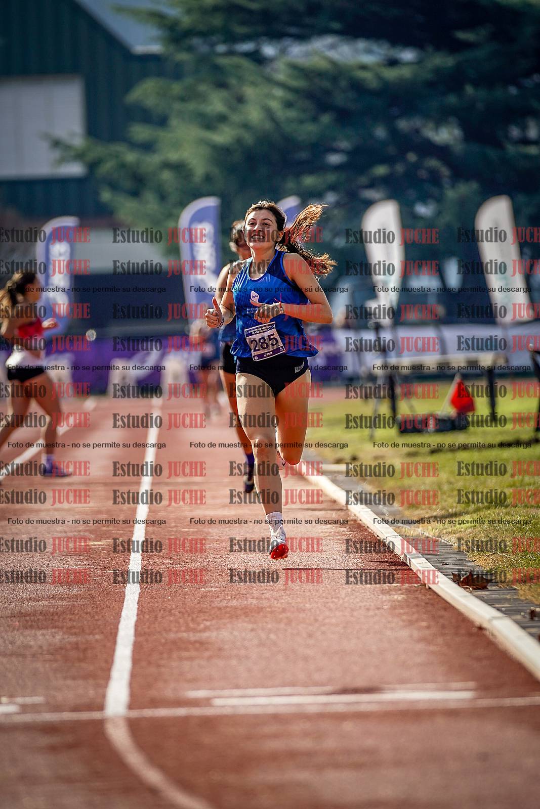 Fotos de los 800 m de mujeres - heptatlón 7