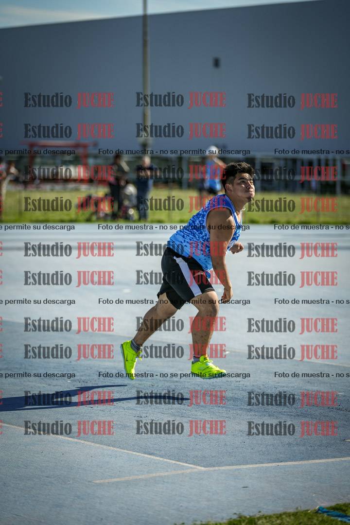 Fotos del lanzamiento de la jabalina de varones