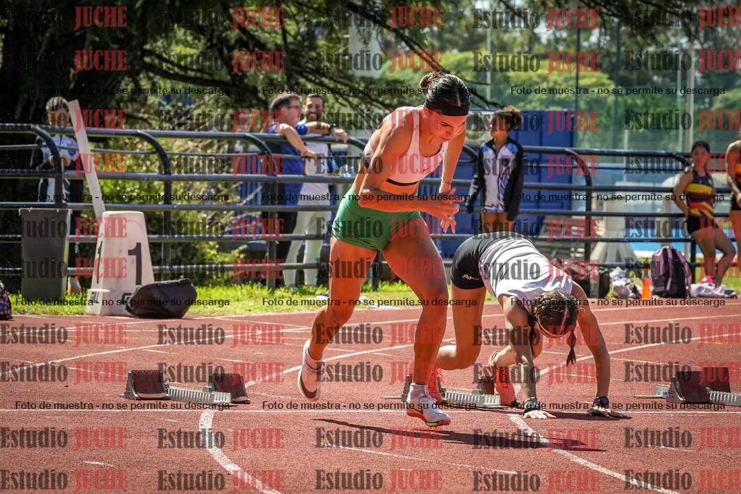 Fotos de los 100 m llanos de mujeres