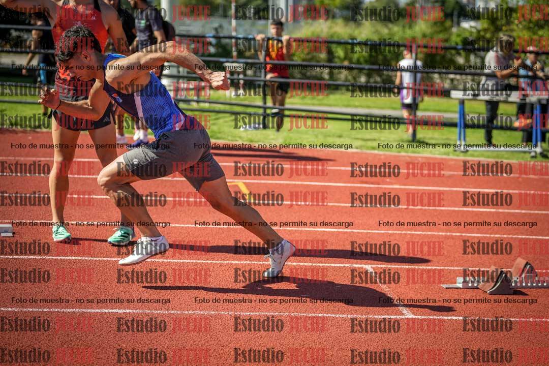 Fotos de los 200 m llanos de varones