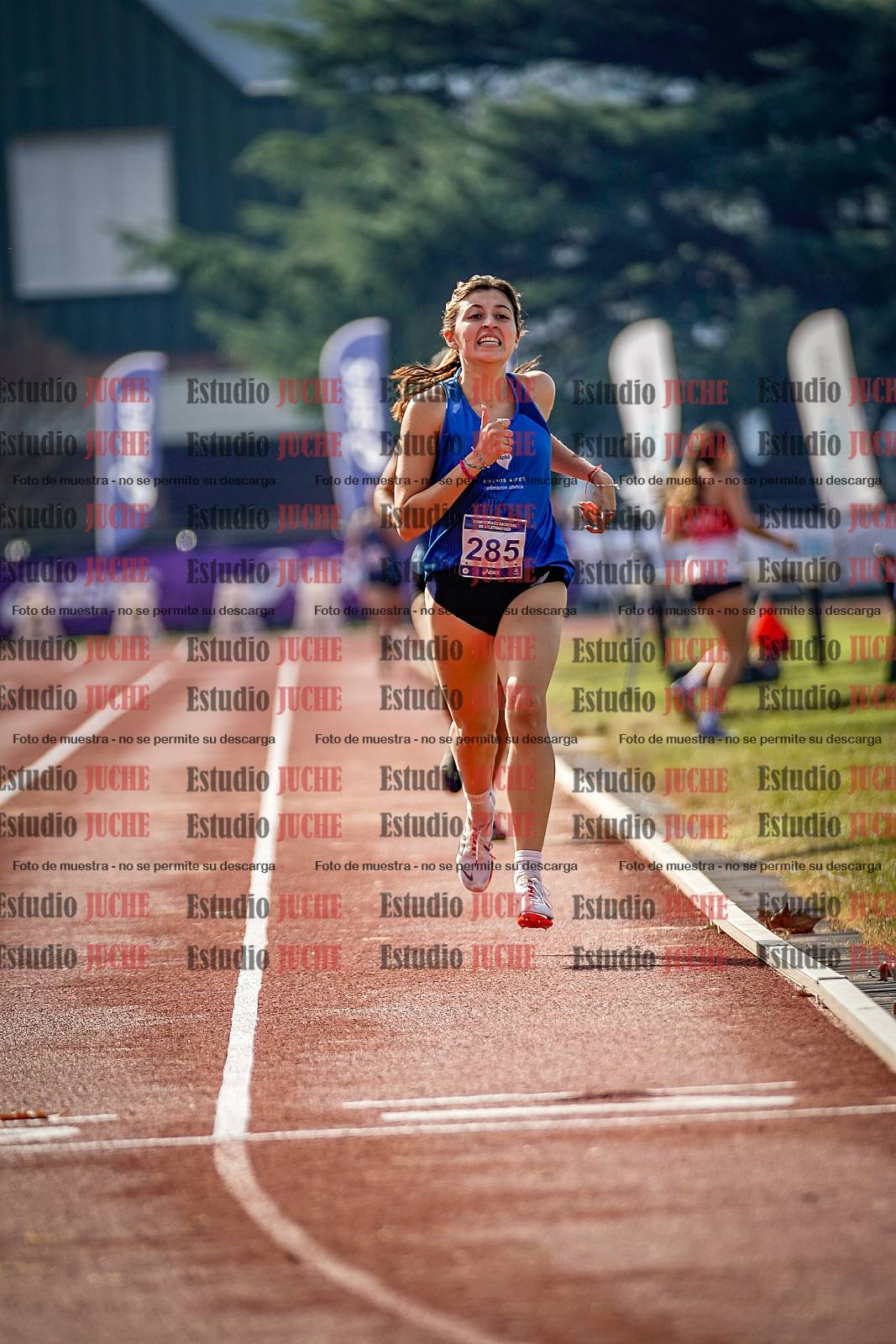 Fotos de los 800 m de mujeres - heptatlón 7