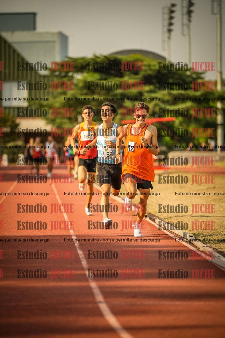 Fotos de los 1500 m llanos de varones