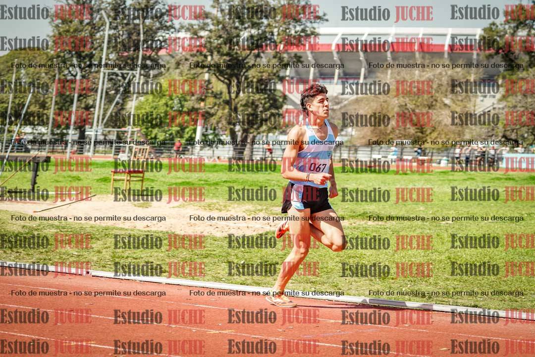 Fotos de los 1500 m llanos de varones