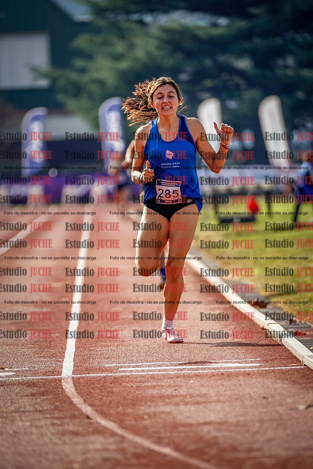 Fotos de los 800 m de mujeres - heptatlón 7