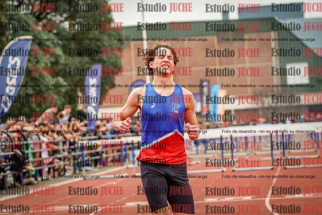 Fotos de los 110 m con vallas de varones - FINAL