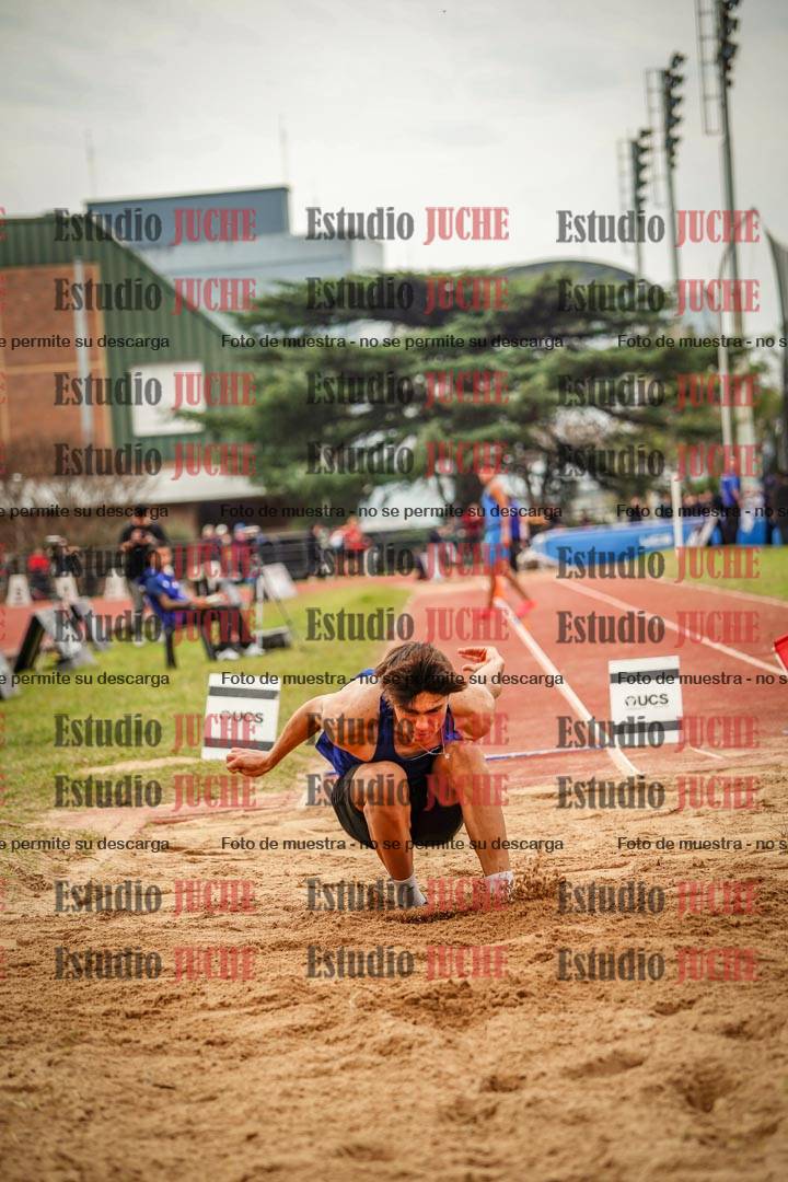 Fotos del salto en largo de varones - decatlón 2