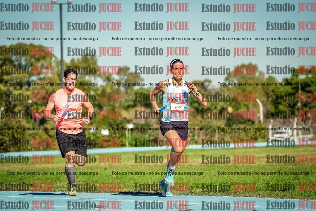 Fotos durante los relevos