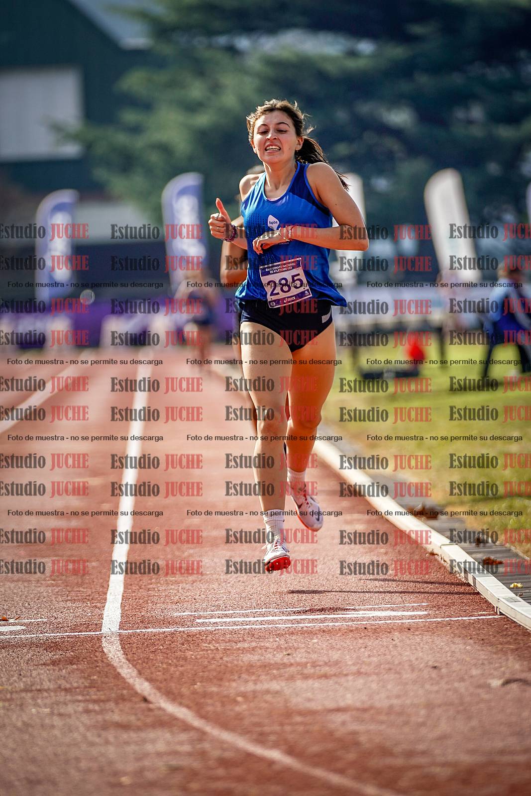 Fotos de los 800 m de mujeres - heptatlón 7