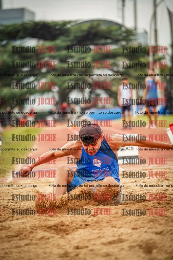 Fotos del salto en largo de varones - decatlón 2
