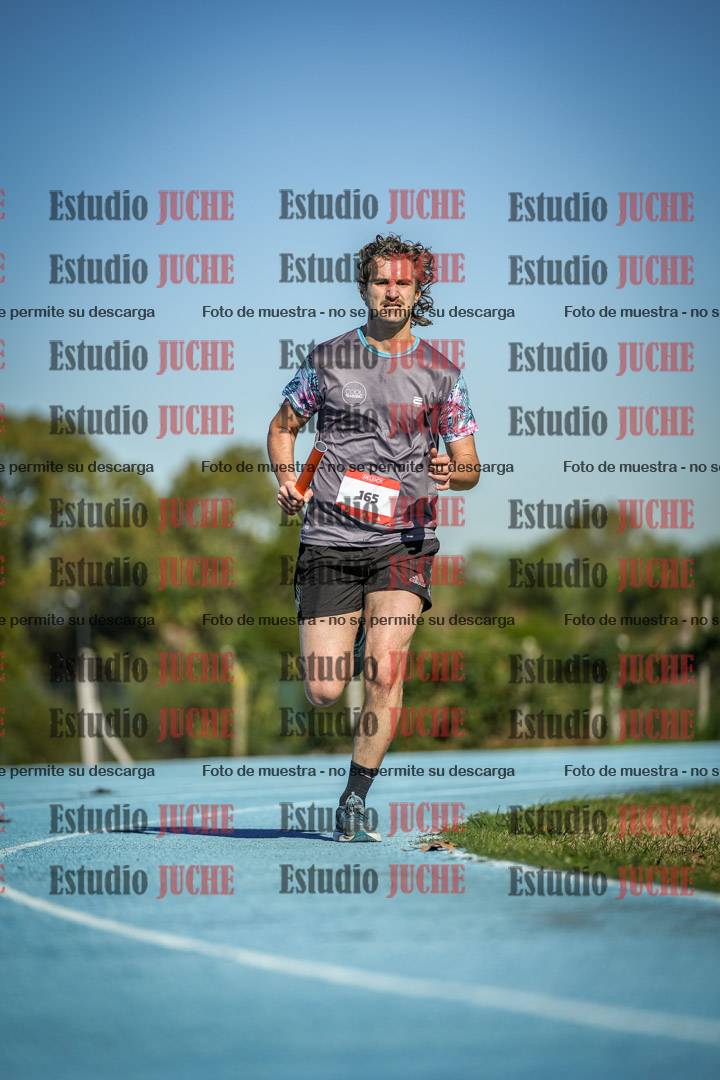 Fotos durante los relevos