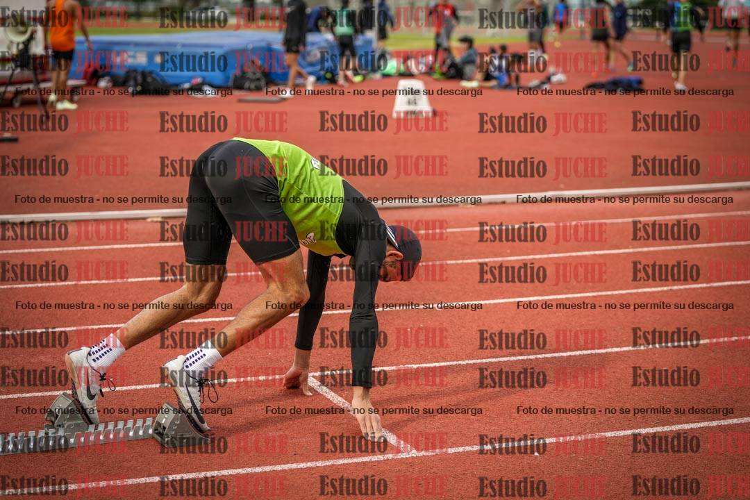 Fotos de los 400 m llanos de varones