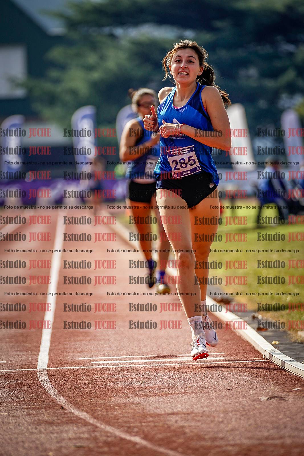 Fotos de los 800 m de mujeres - heptatlón 7