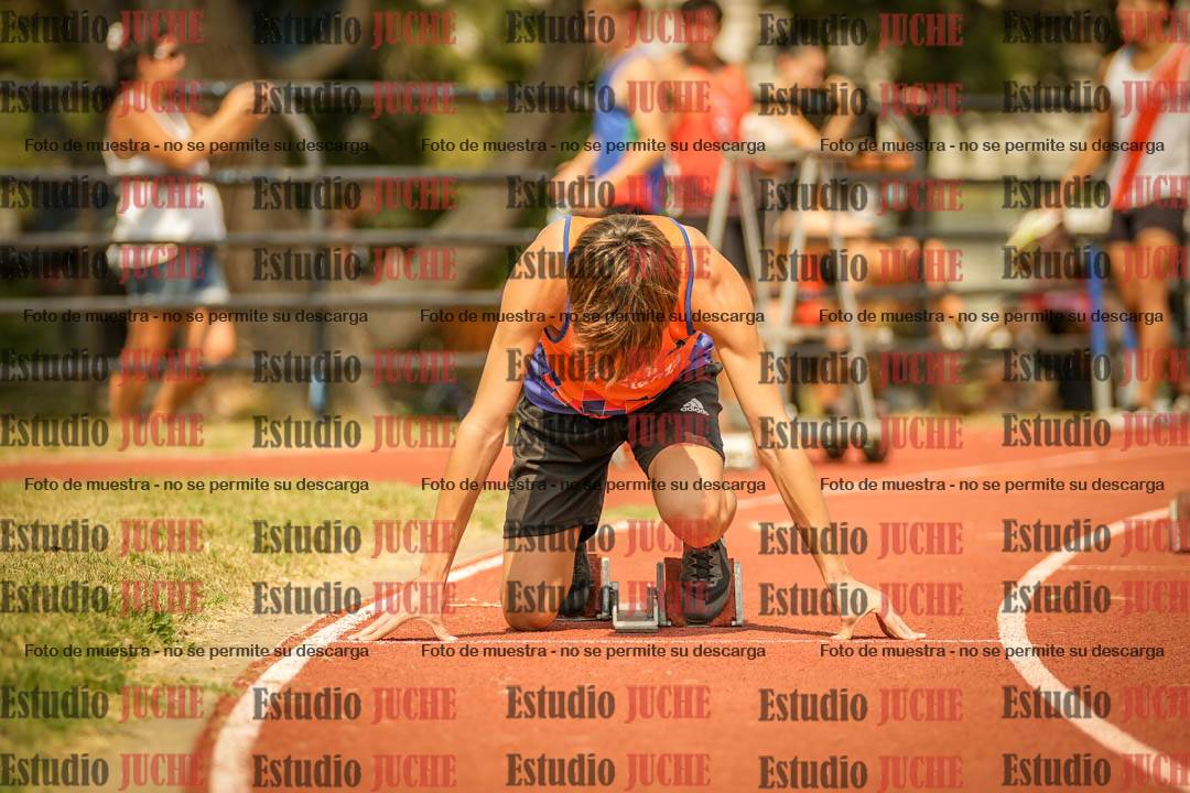 Fotos de los 200 m llanos de varones