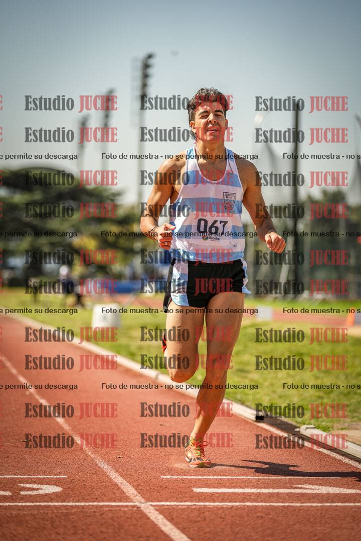 Fotos de los 1500 m llanos de varones