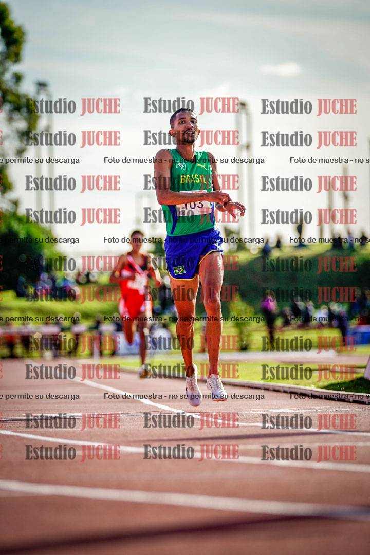 Fotos de los 3000 m con obstáculos de varones