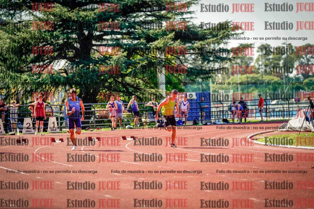 Fotos de los 100 m llanos de varones